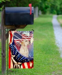 happy independence day labrador retriever flag 4391