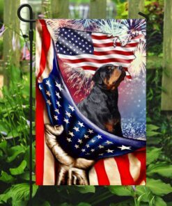 happy independence day rottweiler flag 1617