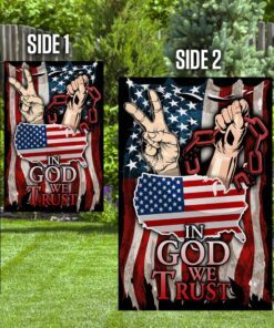 happy july in god we trust flag 5450