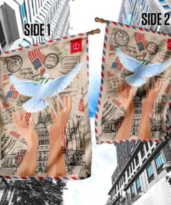 happy july peace sky flag 8565