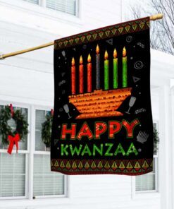 Happy Kwanzaa African Heritage Holiday Flag BNN745F