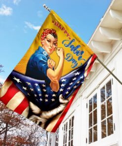 happy labor day american us flag 2033