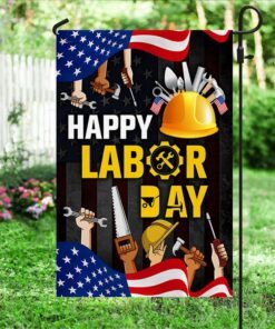 happy labor day us flag mln319f 4378