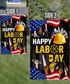 happy labor day us flag mln319f 4631