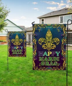 happy mardi gras flag bnn733f 2506