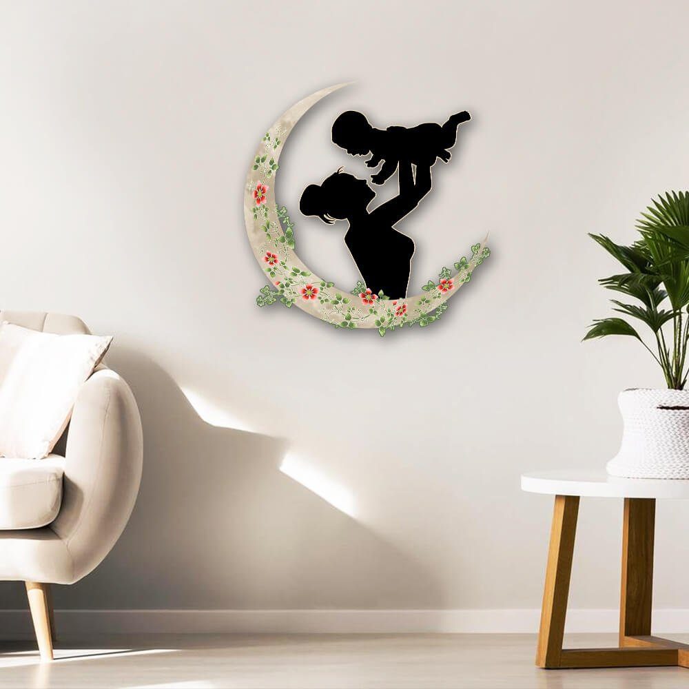 Happy Mother's Day. Best Mom Ever Hanging Metal Sign NTB610MS - Image 2