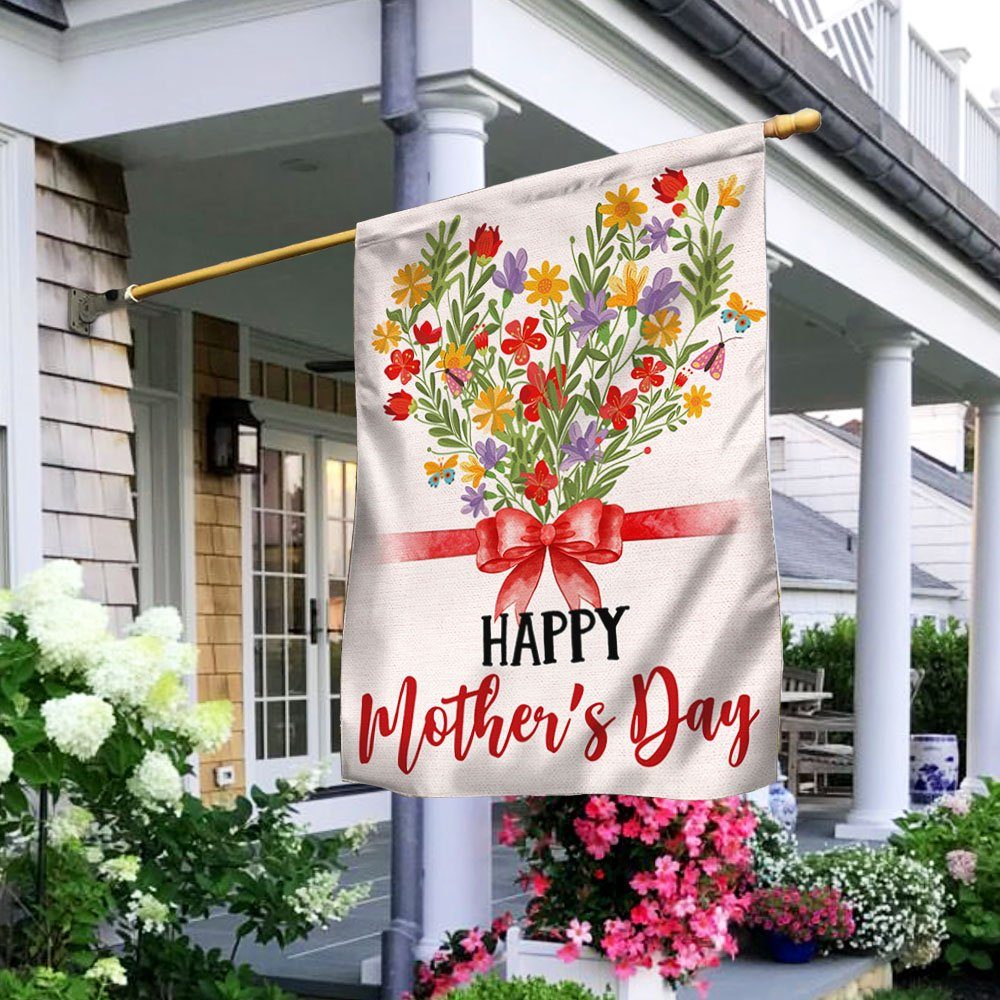 Happy Mother's Day Floral Flag TPT645F