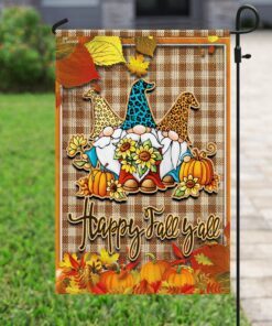 happy thanksgiving gnome flagwix™ happy fall you all flag 4762