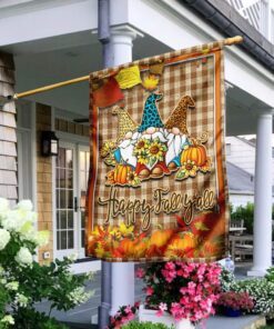 Happy Thanksgiving Gnome Flagwix™ Happy Fall You All Flag