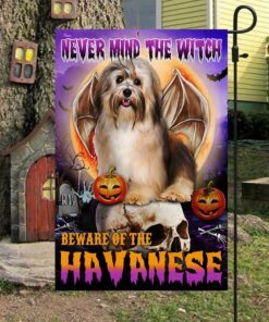 havanese halloween flag beware of the havanese dbd2796fv32 3106