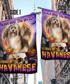 havanese halloween flag beware of the havanese dbd2796fv32 3215