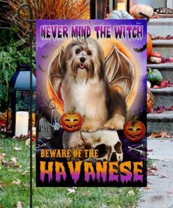 havanese halloween flag beware of the havanese dbd2796fv32 3740