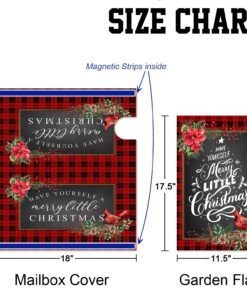 have yourself a merry little christmas garden flag &amp mailbox cover tqn621mf 4950