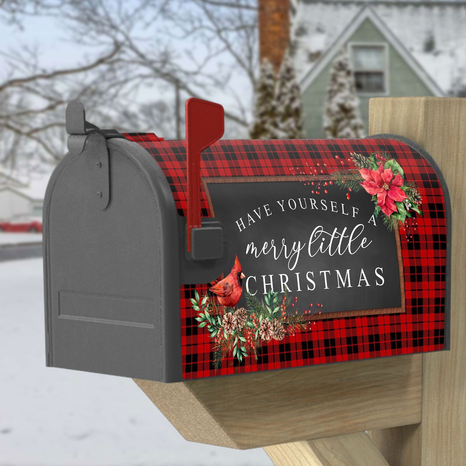 Have Yourself A Merry Little Christmas Garden Flag & Mailbox Cover TQN621MF - Image 3
