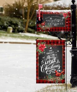 have yourself a merry little christmas garden flag &amp mailbox cover tqn621mf 8027