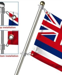 hawaii american flag hawaiian us grommet flag qtr288gf 6429