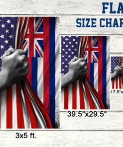hawaii american flag trl83fn 2868