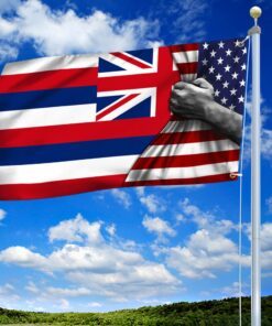hawaii american grommet flag trl83gf 4484