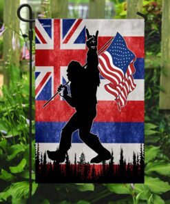 hawaii bigfoot american flag 1952