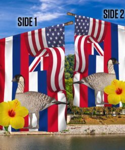 hawaii state hibicus flower and nene flag mln1141fv40 4237
