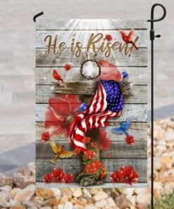 he is risen jesus flag 3052