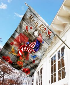 he is risen jesus flag 7275