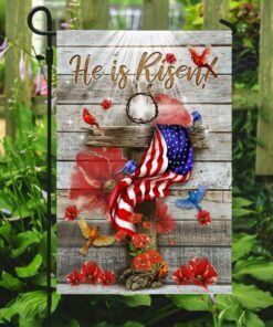 he is risen jesus flag 8449