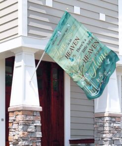 heaven in our home butterfly flag 1488