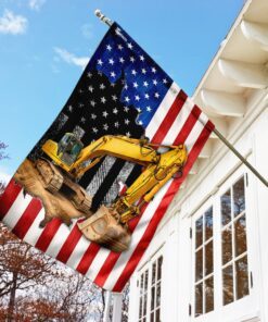 heavy equipment american u.s. flag trn1080f 1546