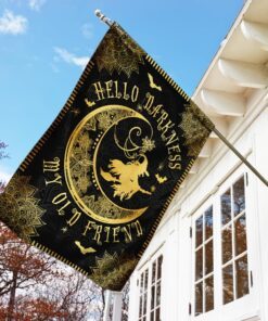 hello darkness my old friend, witchcraft flag 8605
