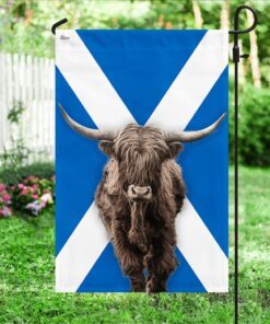 highland cattle scotland flag lnt254f 2729