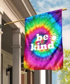 Hippie Be Kind Flag