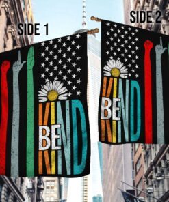 hippie flag be kind lnt330f 1696