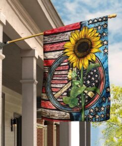 Hippie Flower Flag