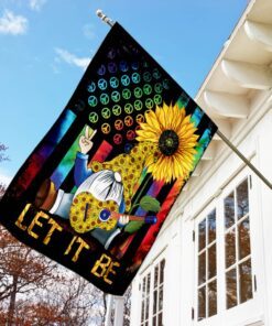 hippie gnome. let it be flag 1196
