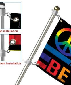 hippie grommet flag in a world where you can be anything be kind bnt485gf 6587