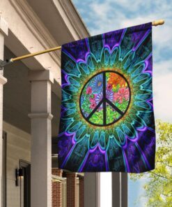 Hippie Just A Little Something To Brighten Your Day Flag