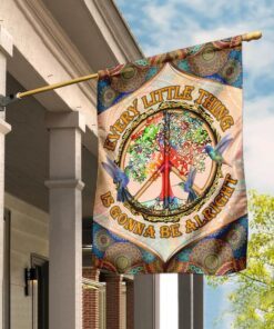hippie peace flag 2451