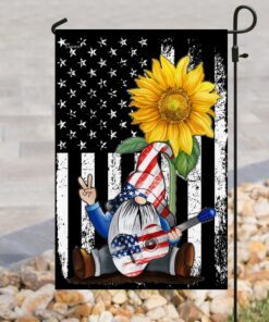 hippie sunflower flag 1319