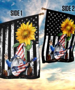 hippie sunflower flag 4059