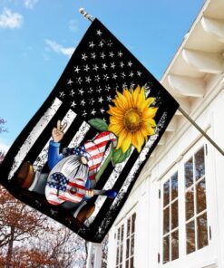 hippie sunflower flag 4144