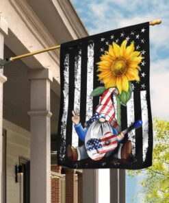 Hippie Sunflower Flag