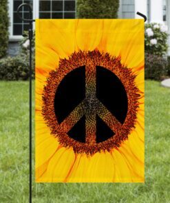 hippie sunflower flag tqn197f 3327