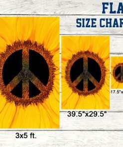 hippie sunflower flag tqn197f 3887