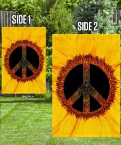 hippie sunflower flag tqn197f 3990