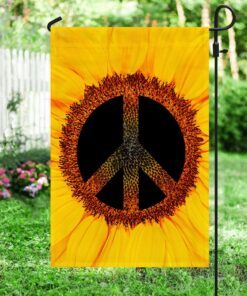 Hippie Sunflower Flag TQN197F