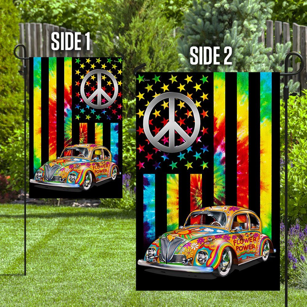 Hippie Vintage Car Flag TQN345F - Image 6
