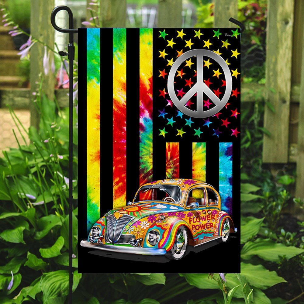 Hippie Vintage Car Flag TQN345F - Image 5