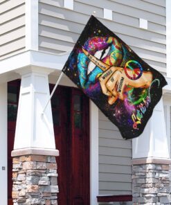 hippie whisper words of wisdom flag 5759