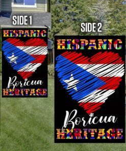 hispanic heritage boricua puerto rico flag tqn1113f 2187